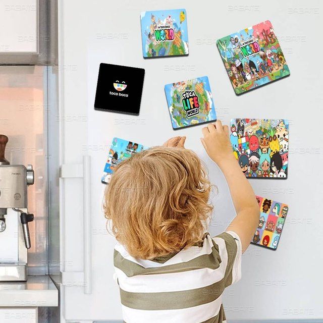 Toca Boca Toca Life World Wandmagnet für die Küche, Multicolor - Bild 1