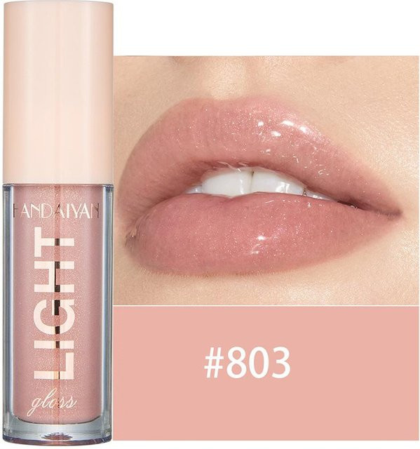 HANDAIYAN Lipgloss, Rot-Nude, glänzend - Bild 1