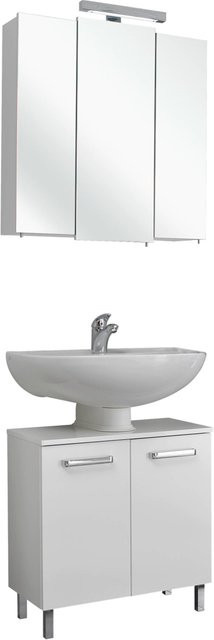 Pelipal Badezimmer-Set Quickset 312 in Weiß Glänzend, 2-teilig, B/H/T: 68 x 200 x 33 cm - Bild 1
