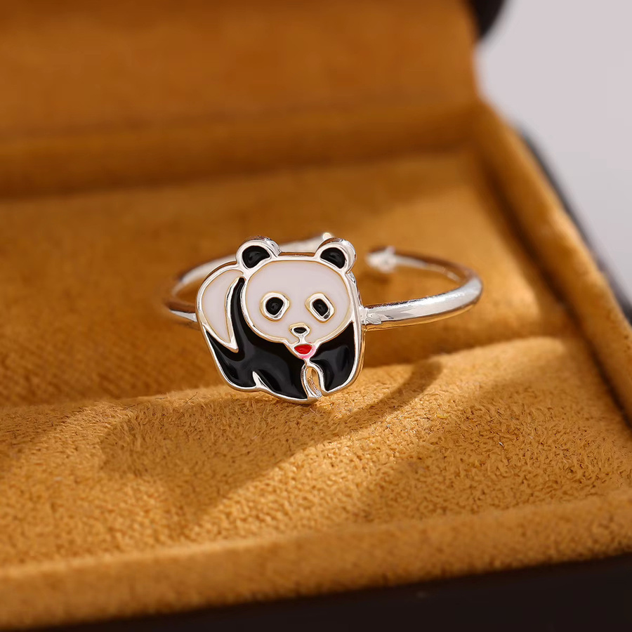 GaGa-Duck Anhänger, 925 Silber, Panda, Epoxidharz - Bild 4