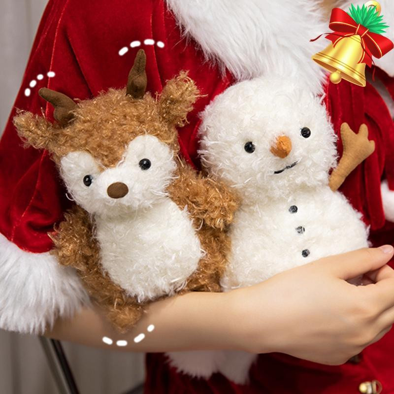 Kidsly Schneemann Elch Plüschtier, Plüschpuppe, ab 18 Jahre - Bild 3
