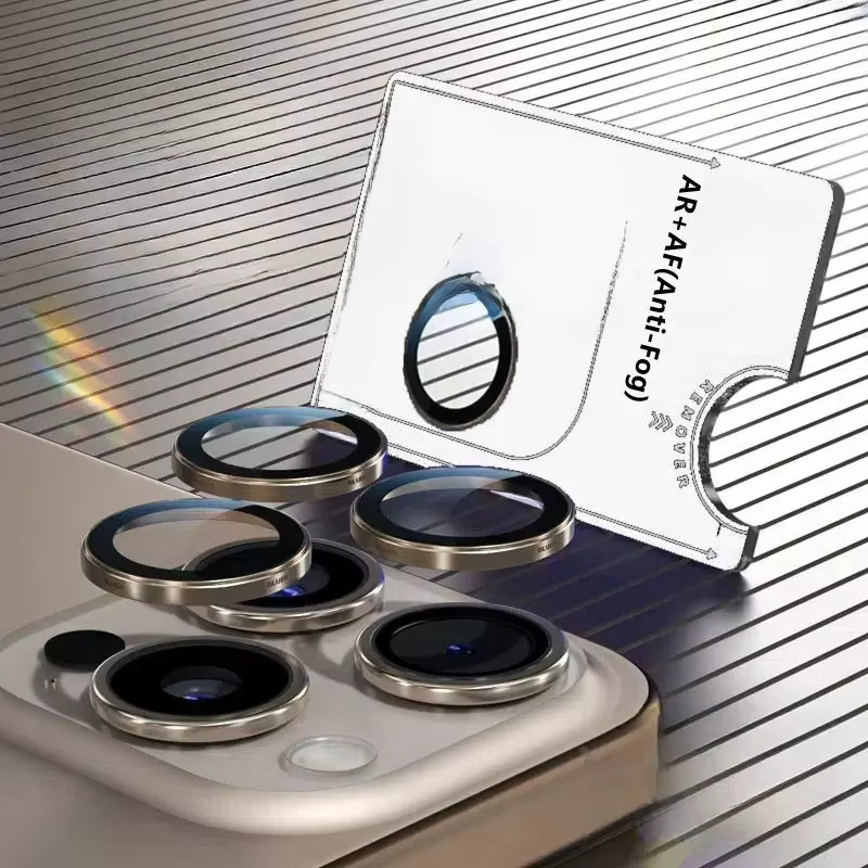 TNSULY Kamera Schutzfolie Eagle Eye für iPhone 16, 15 Pro Max, 14 Plus, 13 Mini und 11, gehärtetes Objektivglas, transparent - Bild 3