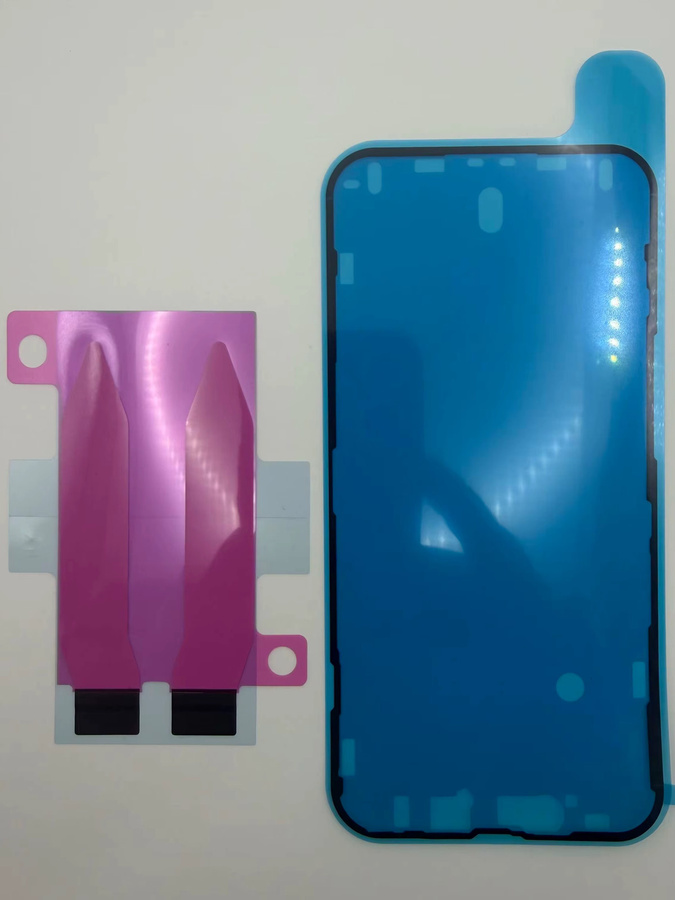2 Stück wasserdichtes Klebeband Reparaturset für Apple iPhone 11 12 13 14 15 Mini Plus Pro Max Bildschirmrahmen-Dichtung und Batterie-Aufkleber - Bild 4