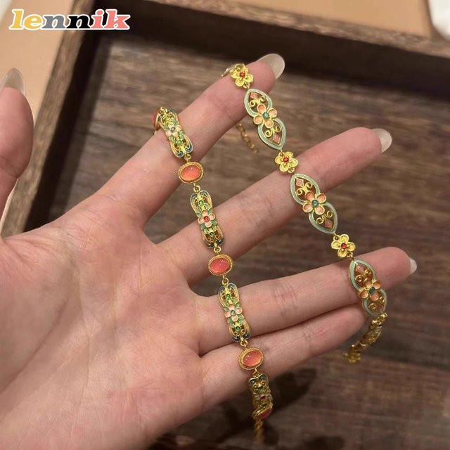 LENNIK Armband, Pfirsichblüten, Damen - Bild 1