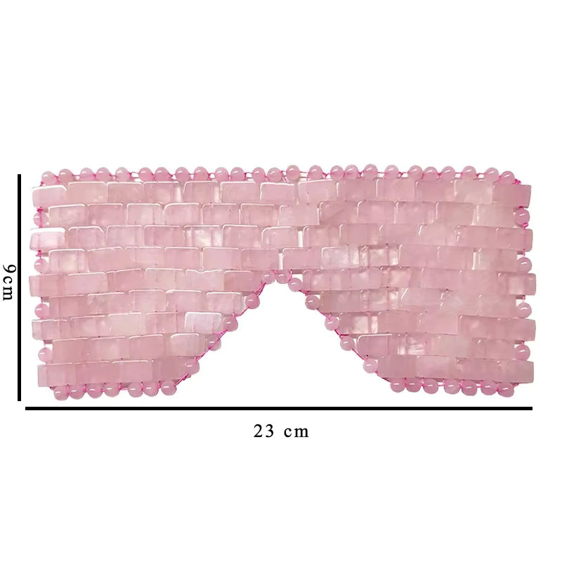 FLCOSLY Amethyst-Quarz Schlafmaske, Unisex - Bild 3