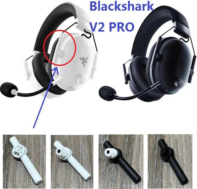 Razer BlackShark V2 Pro und V2 Pro 2,4g Bluetooth Kopfhörer Ersatzteil Stützstange in Weiß - Bild 1