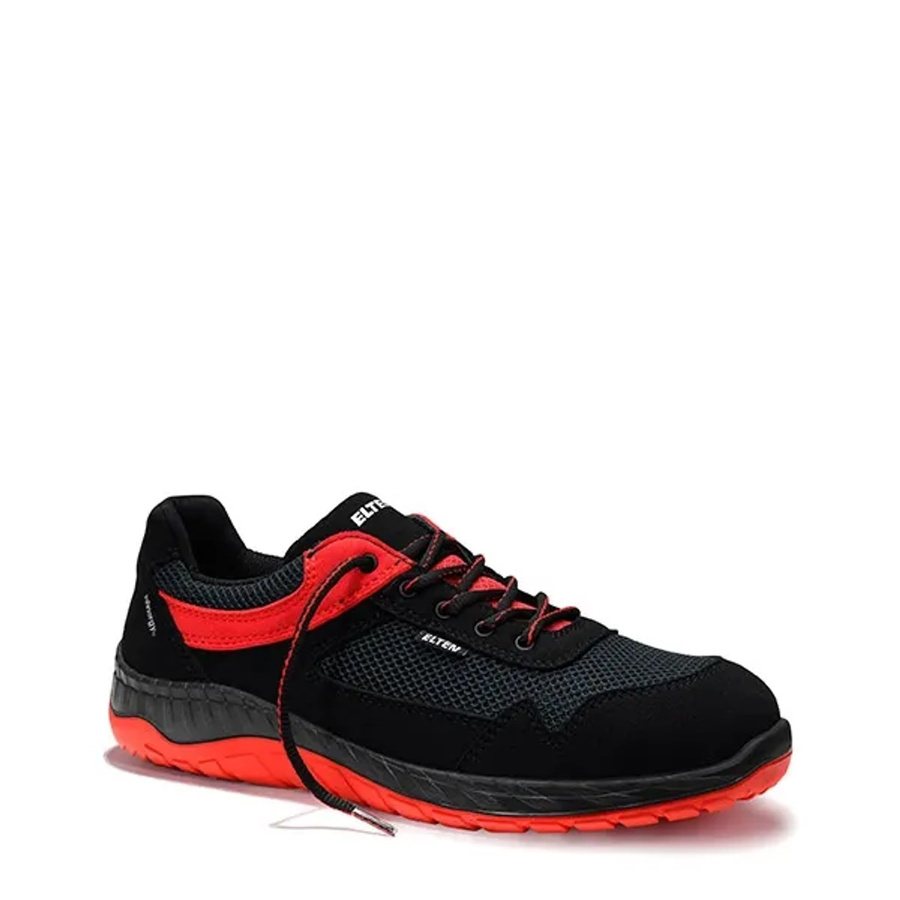 Elten Sicherheitshalbschuh Lonny W Red Low ESD S1P in Rot/Schwarz, Größe 40 - Bild 2