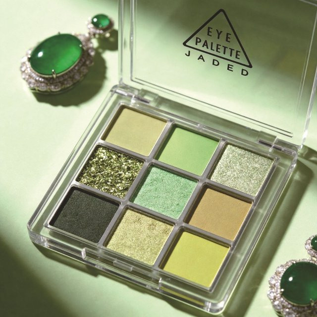 Lidschatten-Palette Forest Shadow, 9 Farben, matt, schimmernd, Puder - Bild 1