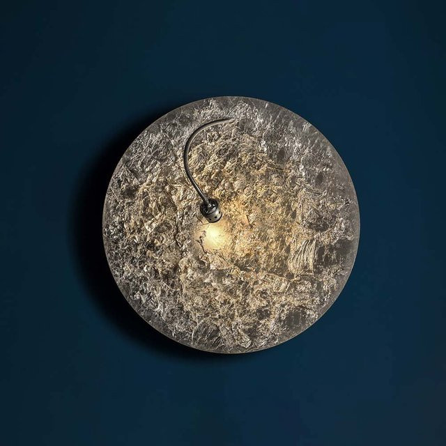 Catellani & Smith Luna Piena 80 LED Wandleuchte in Blattsilber - Bild 1
