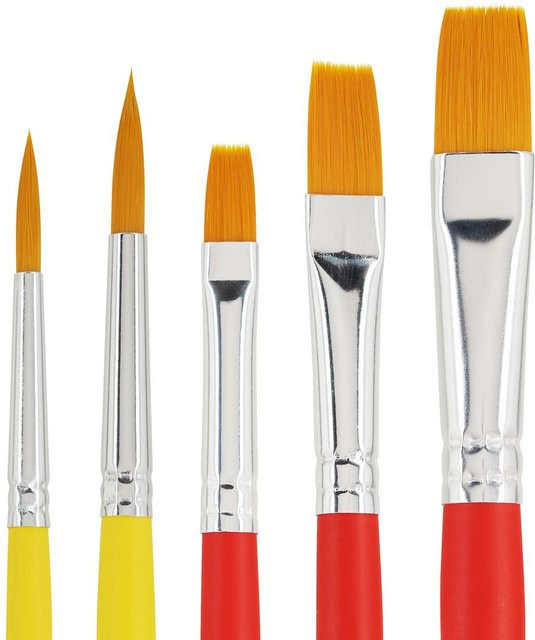 Marabu KiDS Little Artist Künstlerpinsel Set Synthetik Holz - Bild 1