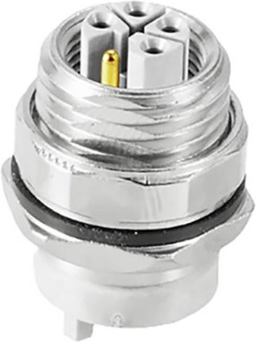 Weidmüller Sensor-Aktor-Steckverbinder 2530890000 unkonfektioniert, 5 Polzahl, Farbe: Silber - Bild 1