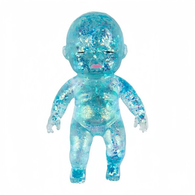 Jumbo Baby Squishy, blau, Spielzeug - Bild 1