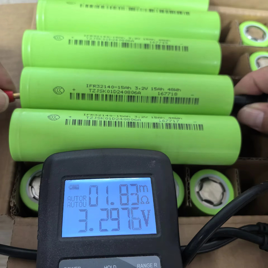 Eve Lifepo4-Batteriezelle 32140 mit 15 Ah und 3,2 V für den Akkuaufbau in Grün - Bild 5