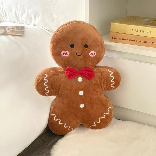 Yiran toy Liebliche Fröhliche Weihnachten Lebkuchenmann, Plüschtier, ab 0 Jahren - Bild 1