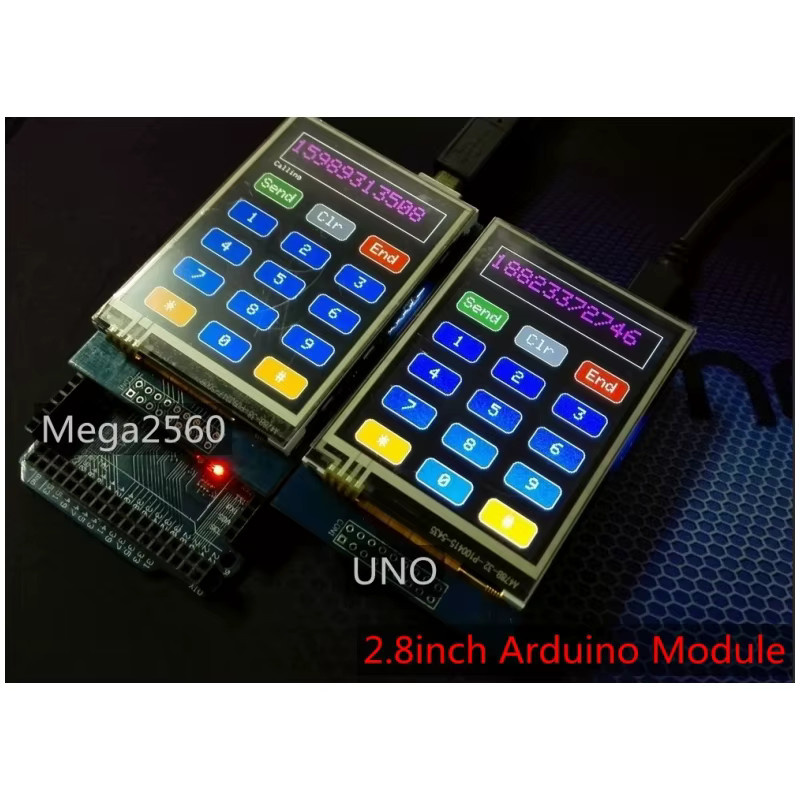 SZFYDOSH 2,6 Zoll TFT LCD Farb-Touchscreen-Modul mit 320 x 240 Pixeln für Arduino UNO und Mega2560 Boards - Bild 4