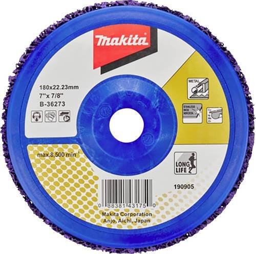 Makita Reinigungsscheibe LL für Winkelschleifer Durchmesser 180 mm in Lila - Bild 1