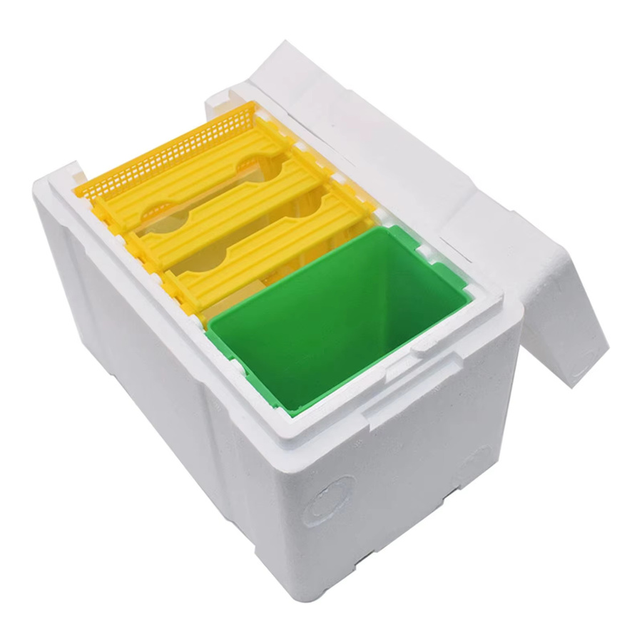 Bienenköniginnen-Zuchtbox aus Kunststoff in Mehrfarben zur Bienenbegattung und Imkereiausrüstung - Bild 1