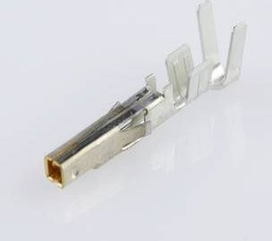 Molex Crimpkontakt 39000090 aus Messing in Gold oder Silber - Bild 1