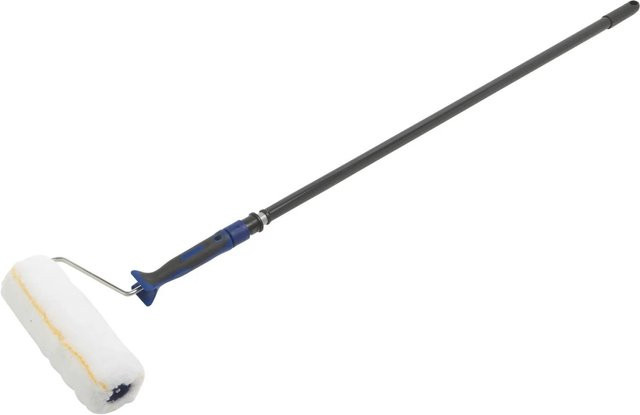 LUX-TOOLS Farbroller mit Teleskopstab in Weiß, Breite: 25 cm - Bild 1