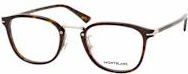 Montblanc MB 0440OA Korrektionsbrille, Vollrand, quadratisch, Kunststoff, braun, Herren - Bild 1