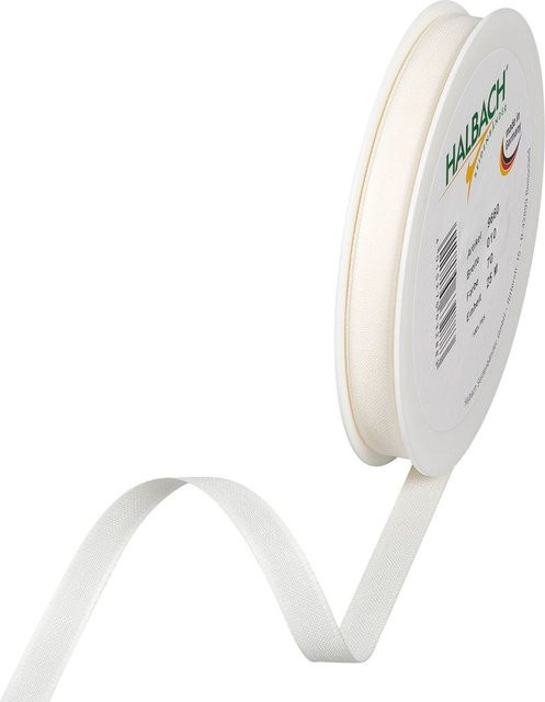 Halbach Band in Baumwolloptik in Creme und Elfenbein aus Polyester - Bild 1