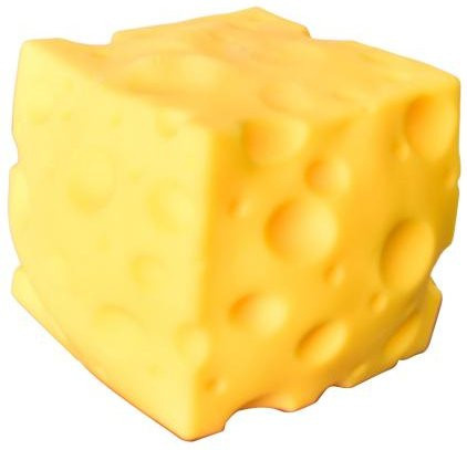 Forseed Gelber Käse Quetschspielzeug, Weiches Langsam Aufgehendes Fidget Spielzeug, 1-teiliges Set - Bild 1