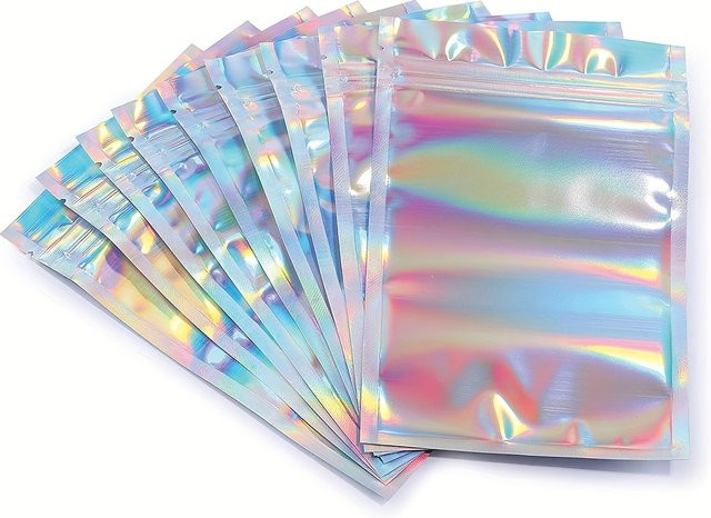 30 Stück wiederverschließbare Geschenktüten aus Kunststoff in Mehrfarben - Bild 1