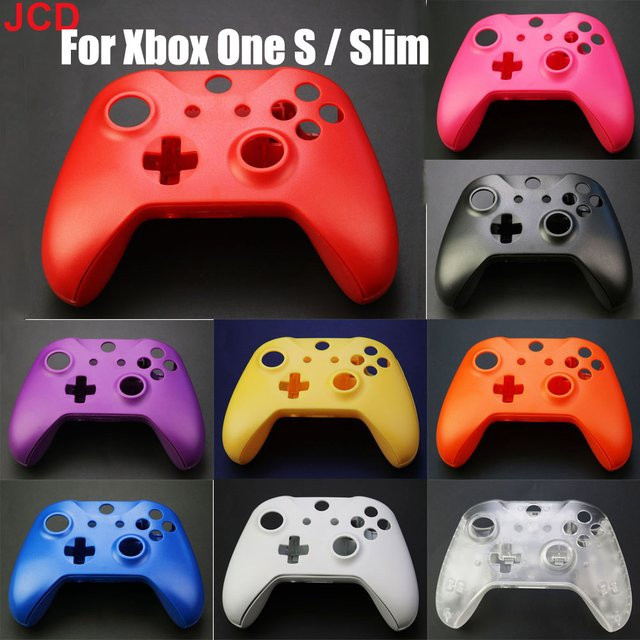 JCD Ersatzgehäuse und Tasten-Set für Xbox One S und Xbox One Slim Controller in Blau, Matte Abdeckung - Bild 1