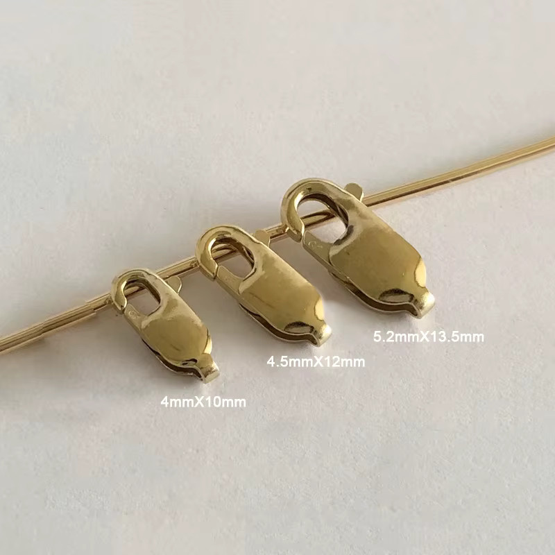 BTOO Karabinerverschluss Oval, Goldfilled, Unisex - Bild 2