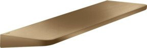 Hansgrohe Axor Universal Circular Wandablage aus Metall in Brushed Bronze, B/T/H: 40 x 11 x 1,1 cm - Bild 1