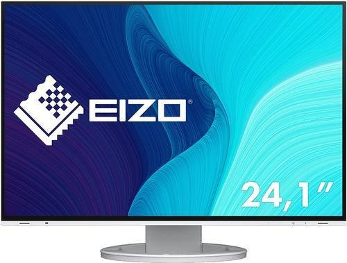 EIZO FlexScan EV2495-WT LED-Monitor 61,1 cm (24,1 Zoll) IPS mit HDMI, DisplayPort und USB-C in Weiß - Bild 1