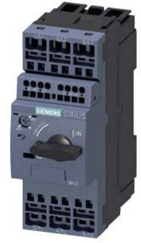Siemens 3RV2021-1HA25 Leistungsschalter grau, Einstellbereich 5.5 - 8 A, Schaltspannung max. 690 V/AC, B/H/T: 45 x 119 x 97 mm - Bild 1