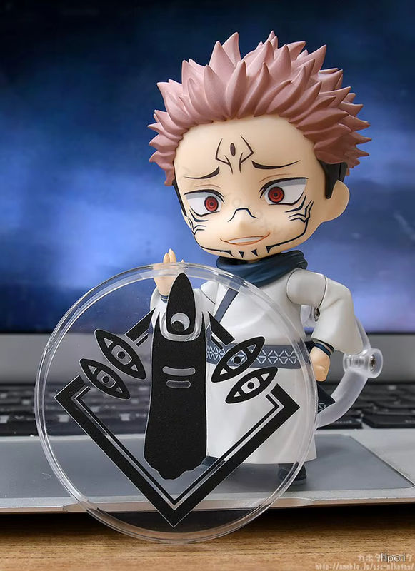 Bandai Jujutsu Kaisen Anime Figur Satoru Gojo und Ryomen Sukuna Modell Puppe in Weiß, Höhe: 10 cm - Bild 3
