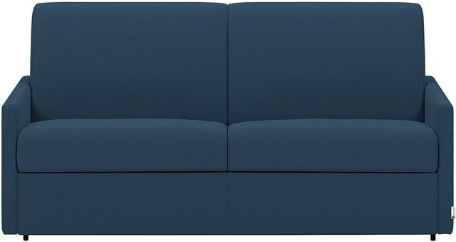 Vente-unique Schlafsofa Calife in Marineblau mit Stoffbezug, Breite: 190 cm - Bild 1