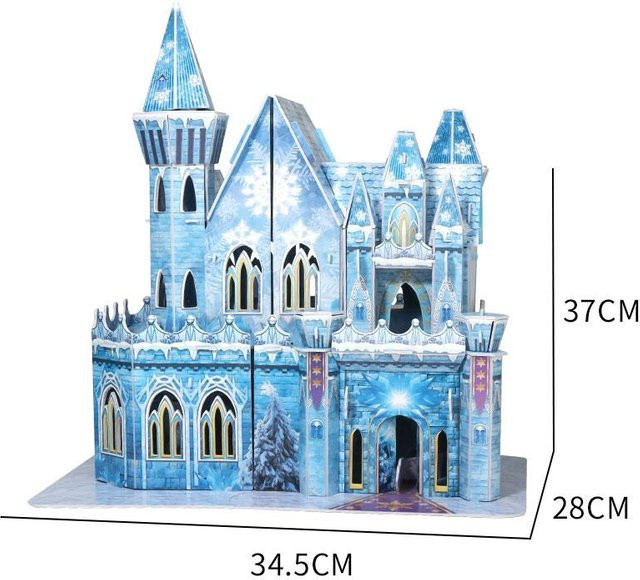 Wucifang Bags Miniatur-Puppenhaus-Bausatz, 3D-Puzzle, Pappe, ab 6 Jahren - Bild 1