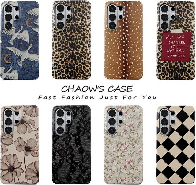 Bugrs Midnight Lace Handyhülle für Samsung Galaxy S20 FE S22 S24 S25 S26 Plus Ultra Edge 4G 5G mit doppelschichtiger Rückabdeckung - Bild 1