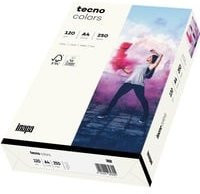 Tecno colors Kopierpapier A4, weiß, 120 g/m², 250 Blatt - Bild 1