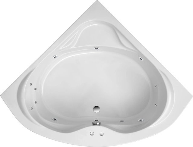 Ottofond Whirlpool Madras Komfort in Weiß, Breite: 145 cm - Bild 1