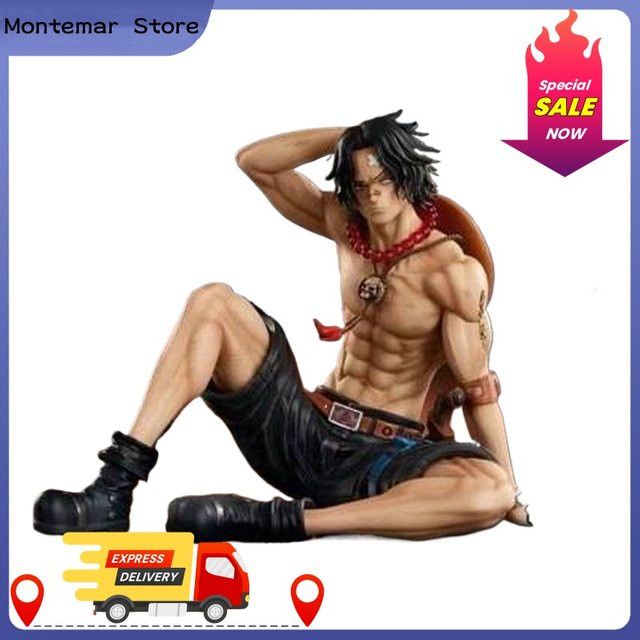 Bandai One Piece Portgas D. Ace Actionfigur aus PVC in Multicolor als Sammlerstück und Desktop-Dekoration - Bild 1