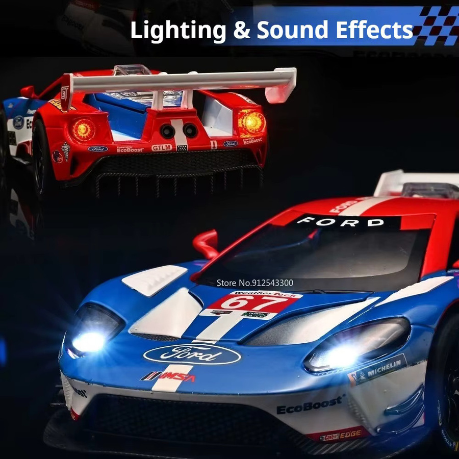 RMZ city Mustang GT500 Automodell-Spielzeug, 1:24, mit Licht und Sound, ab 12 Jahren - Bild 4