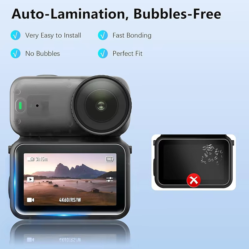 DJI Osmo Nano 3-in-1 Schutzset mit Silikonhülle, Bildschirm- und Objektivschutzfolie sowie Aufbewahrungstasche - Bild 3