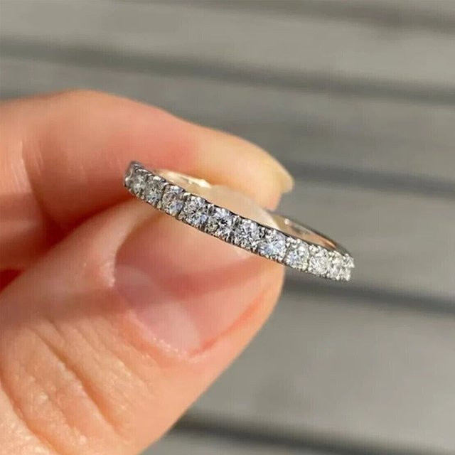 Rethyertp jewelry Ring 14k Weißgold, Diamant, Unisex - Bild 1