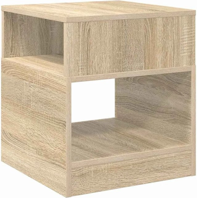 vidaXL Beistelltisch Sonoma-Eiche modern aus Holzwerkstoff B/T/H: 40 x 40 x 45 cm - Bild 1