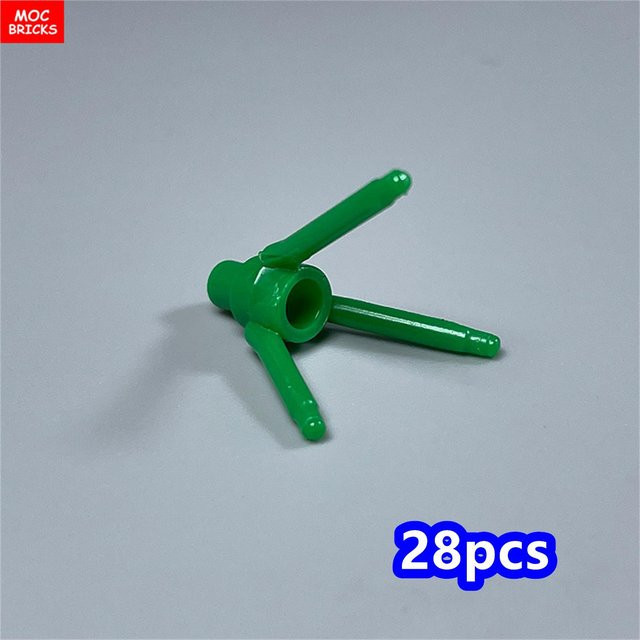 Yiran toy MOC Steine Pflanze Blume, Baustein Komponenten, 28-teiliges Set, ab 6 Jahren - Bild 1