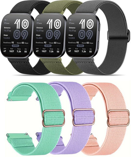 Armband Textil/NATO, elastisch, 20 mm/22 mm, Unisex - Bild 1