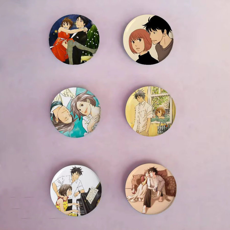 KAYOU Brosche, Anime N-Nodame Cantabile, Weißblech, Metall - Bild 2