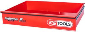 KS Tools Schublade mit Logo und Kugelführung für Werkstattwagen P20, rot, B: 78,5 cm, T: 56,8 cm, H: 14,5 cm - Bild 1