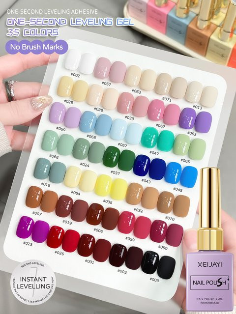 XEIJAYI Nagellack-Set, 35 Farben, 15 ml, Glänzend - Bild 1