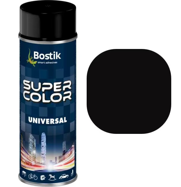 Bostik Universelle Sprühfarbe Schwarz Matt 9005, 400 ml - Bild 2