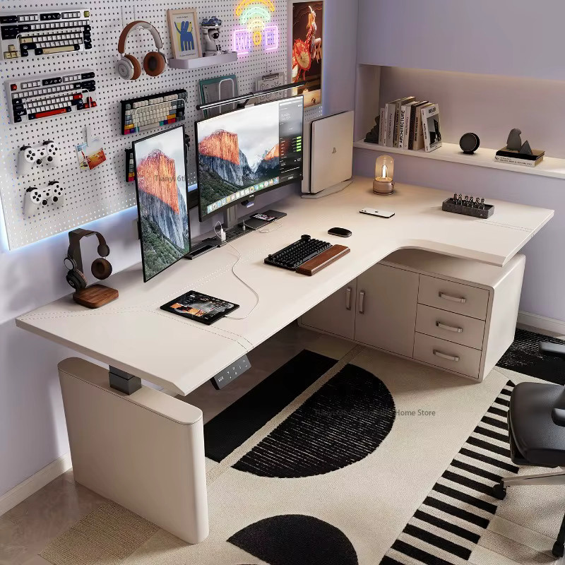 Pbtfans FYCD Elektrischer höhenverstellbarer Schreibtisch in modernem Design für Home Office und Wohnzimmer - Bild 2